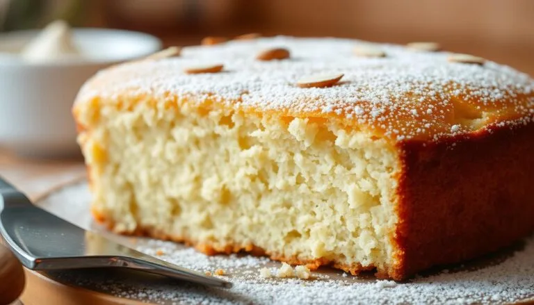 almond cake with almond flour