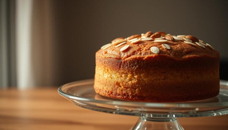 almond flavored cake