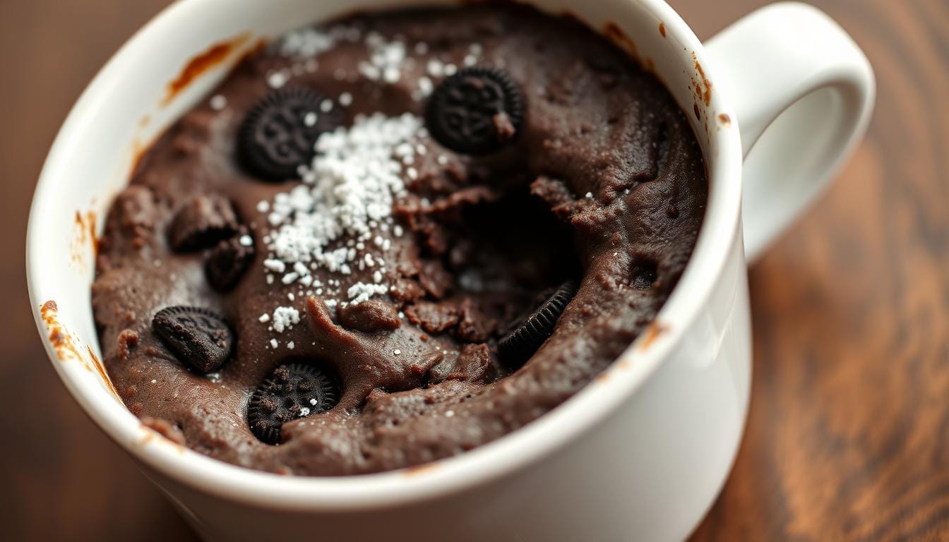 how to make oreo mug cake